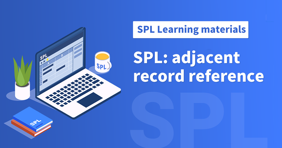SPL: adjacent record reference